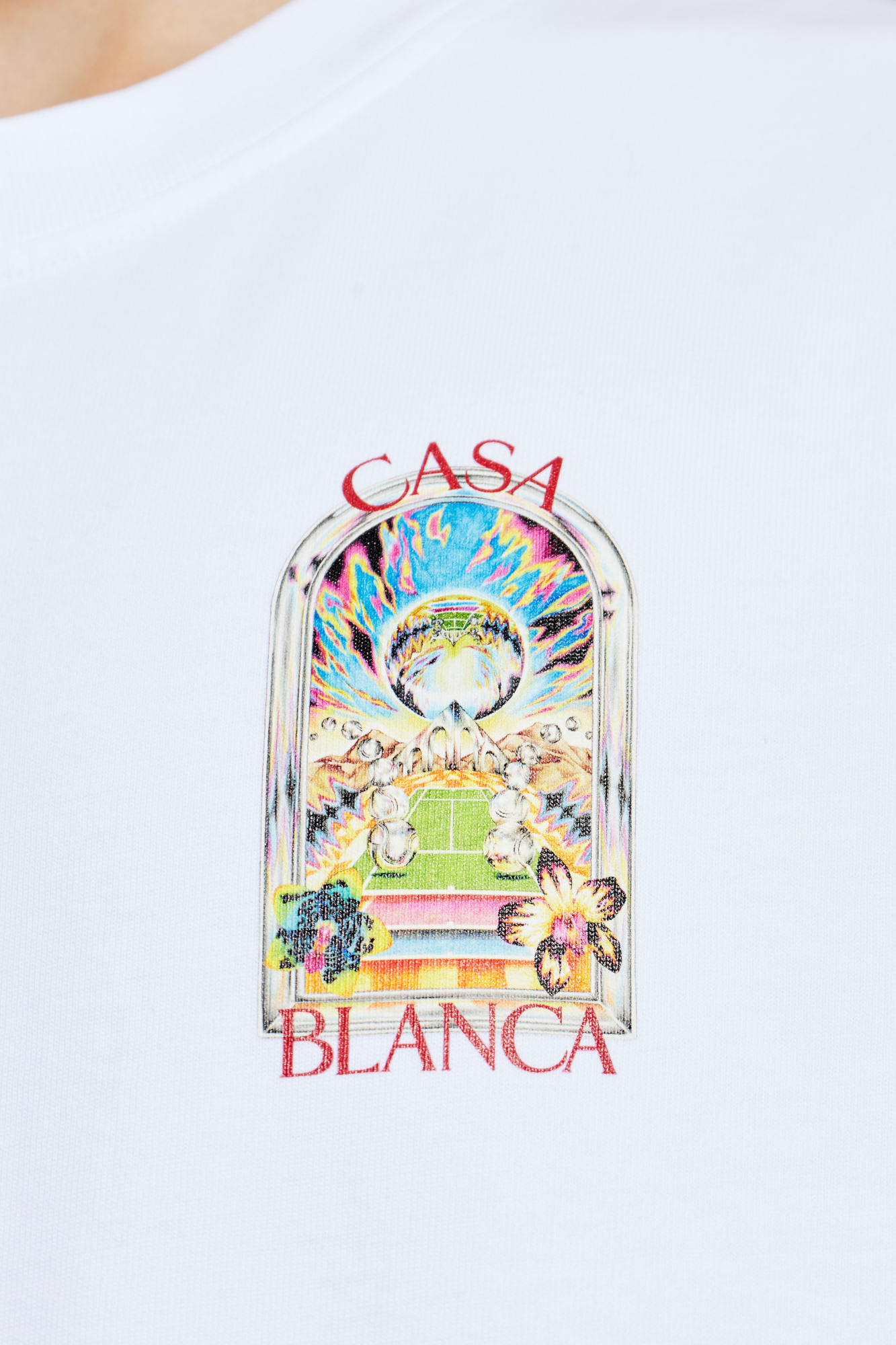 Casablanca T-shirt with print | Men's | Vitkac